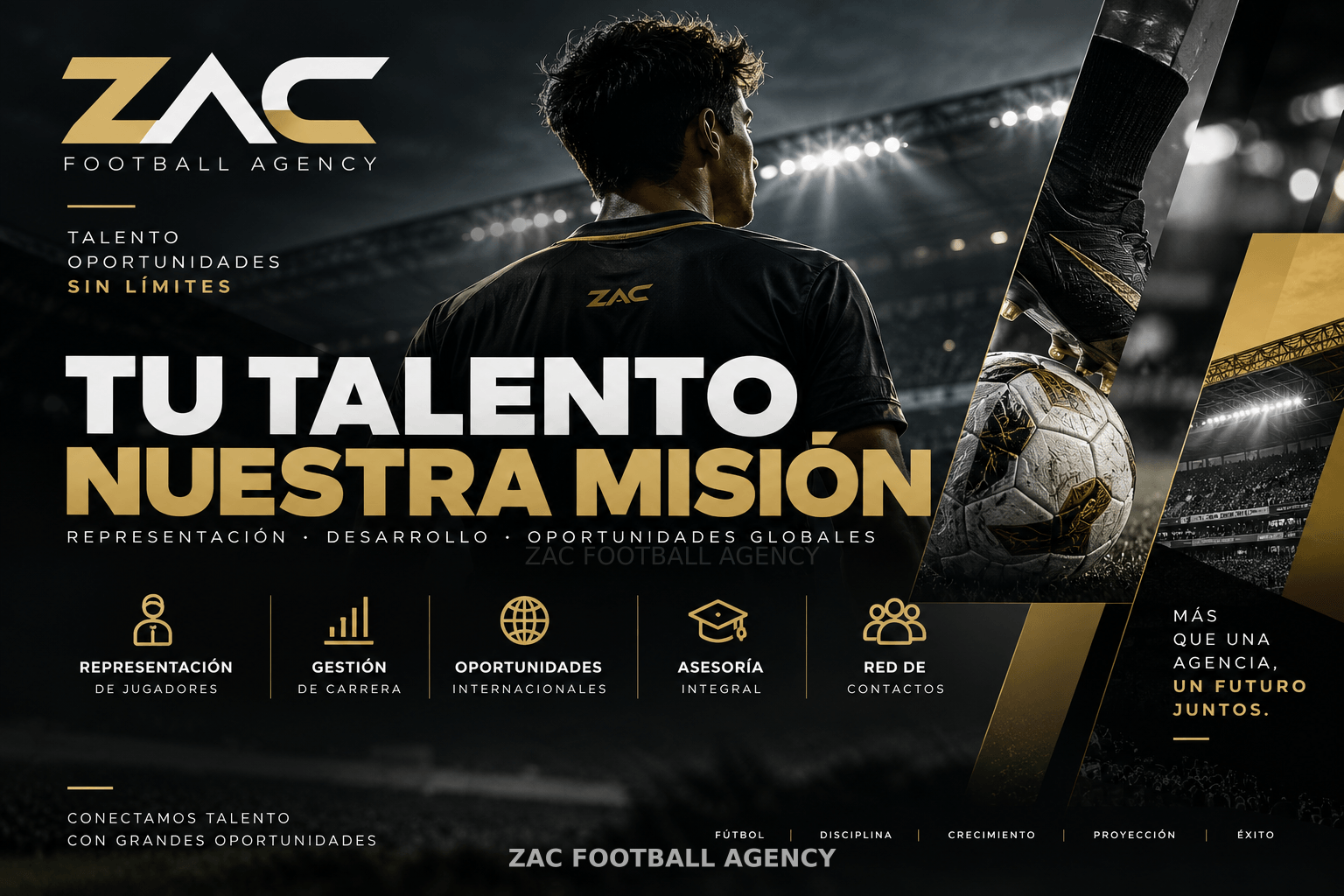 ZAC Football Agency — Tu talento, nuestra misión